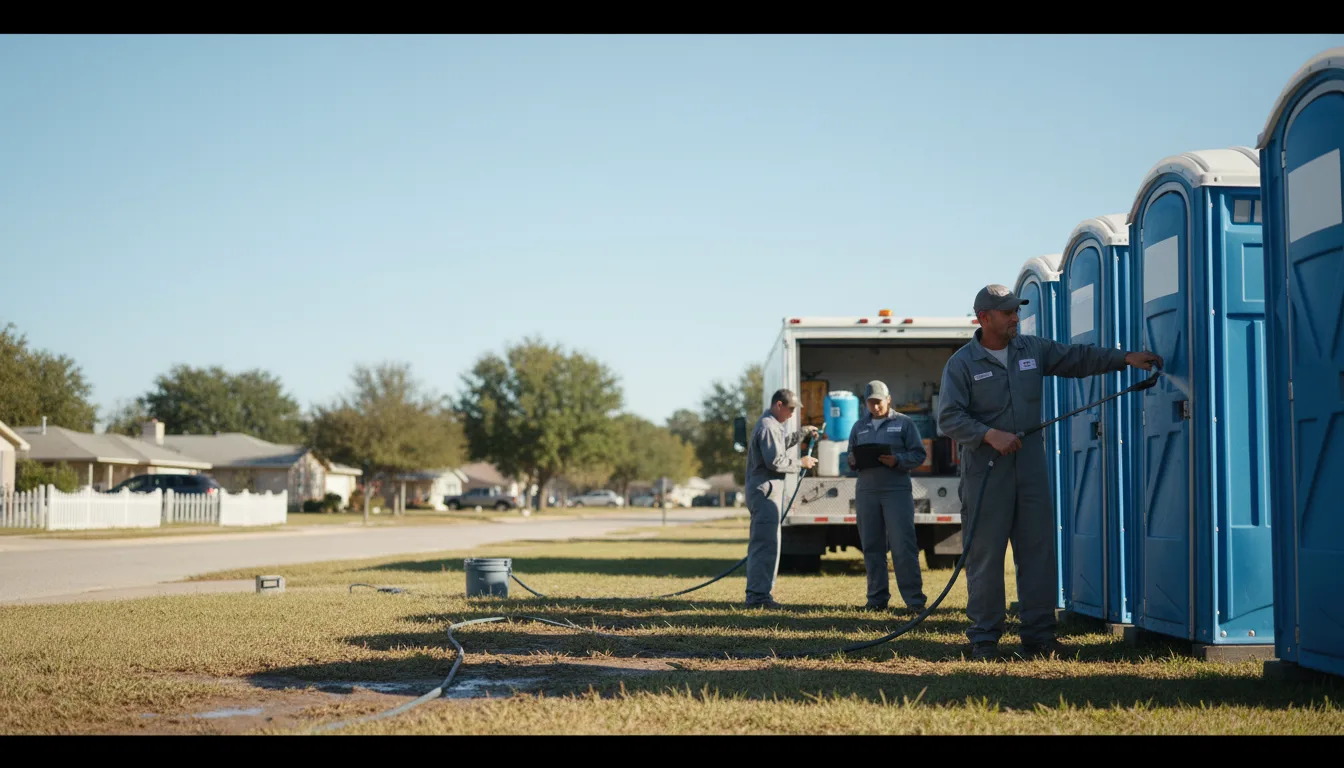 Long-Term Portable Toilet Rental in Snyder, TX near me
